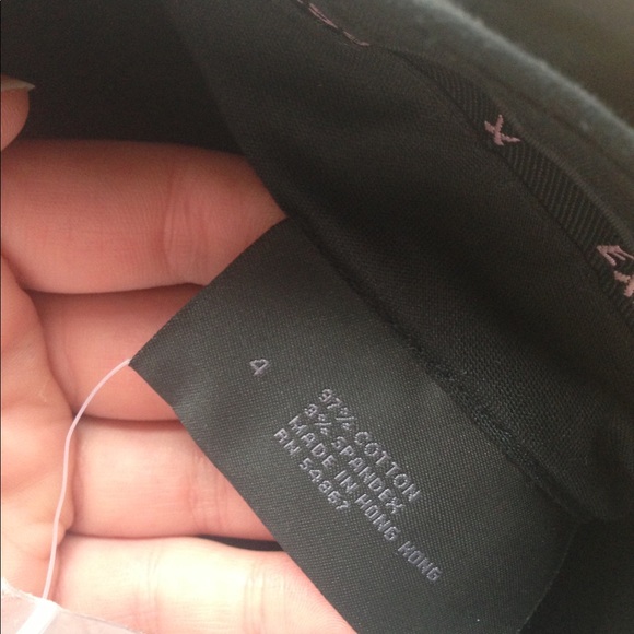 Express black copper pants size 4 - Picture 3 of 4